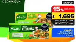 Carrefour Maxi Knorr caldo varias presentaciones oferta
