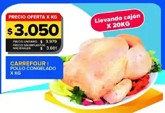 Carrefour Maxi Carrefour pollo congelado oferta