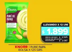 Carrefour Maxi Knorr pure papa oferta
