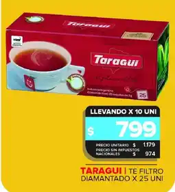 Carrefour Maxi Taragui te filtro diamantado oferta