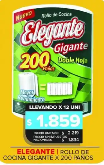 Carrefour Maxi Elegante rollo de cocina gigante oferta