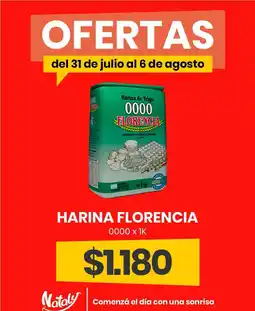 Super Nataly Florecia harina 0000 oferta