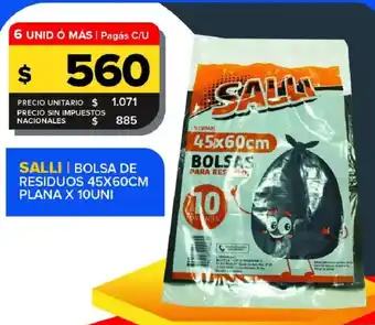 Carrefour Maxi Salli bolsa de residuos oferta