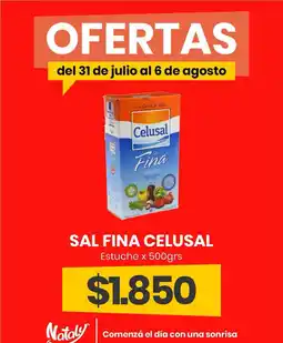Super Nataly Celusal sal fina oferta