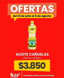 Super Nataly Cañuelas aceite oferta