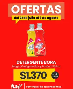 Super Nataly Bora detergente oferta