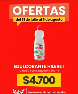 Super Nataly Hileret edulcorante clásico forte oferta