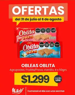 Super Nataly Obleas oblita oferta