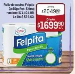 El Nene Felpita rollo de cocina oferta