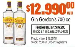 Josimar Gin Gordon's oferta