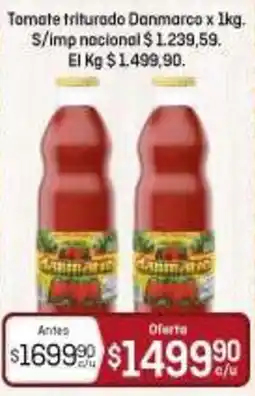 El Nene Danmarco tomate triturado oferta