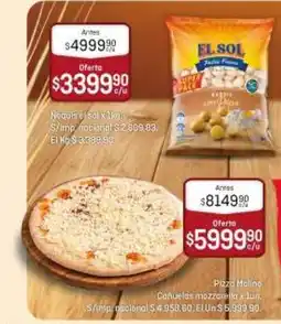 El Nene El sol noquis oferta