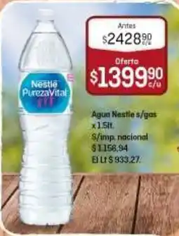 El Nene Nestle agua s/gas oferta
