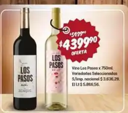 El Nene Los pasos vino oferta