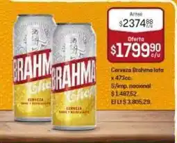 El Nene Brahma cerveza oferta