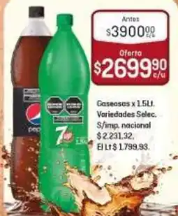 El Nene Gaseosas variedades selec oferta