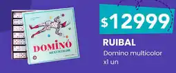Nini Mayorista Ruibal dominó multicolor oferta