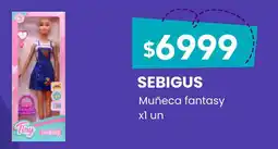 Nini Mayorista Sebigus muñeca fantasy oferta