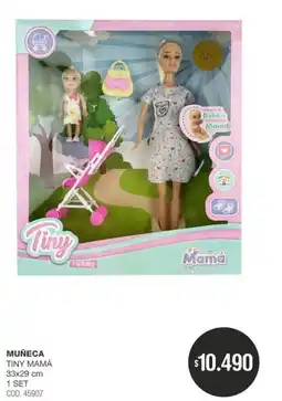 Atomo Conviene Tiny muñeca mamá oferta