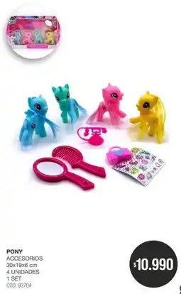 Atomo Conviene Pony accesorios oferta