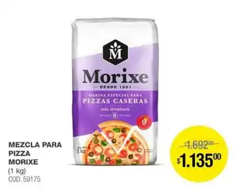 Morixe mezcla para pizza