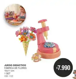 Atomo Conviene Juego didáctico fábrica de flores oferta