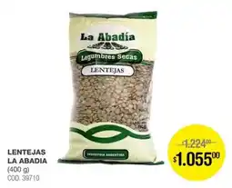 Atomo Conviene La abadía lentejas oferta