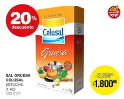 Atomo Conviene Celusal sal gruesa oferta