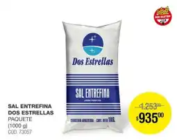 Atomo Conviene Dos estrellas sal entrefina oferta