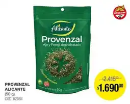 Atomo Conviene Alicante provenzal ajo y perejil deshidratado oferta