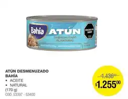 Atomo Conviene Bahía atún desmenuzado al natural oferta