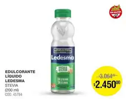 Atomo Conviene Ledesma edulcorante líquido stevia oferta