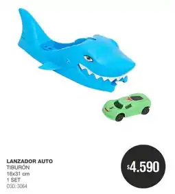 Atomo Conviene Lanzador auto tiburón oferta