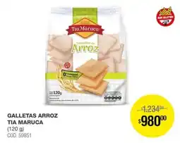 Atomo Conviene Tia maruca galletas arroz oferta