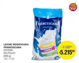 Atomo Conviene Franciscana leche modificada entera en polvo oferta