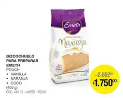 Atomo Conviene Emeth bizcochuelo para preparar oferta