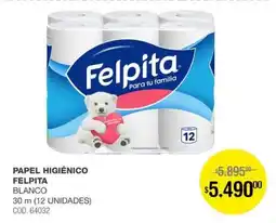 Atomo Conviene Felpita papel higiénico blanco oferta