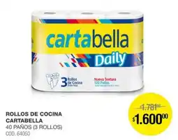 Atomo Conviene Cartabella rollos de cocina oferta