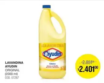 Atomo Conviene Ayudin lavandina original oferta