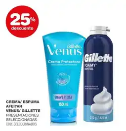 Atomo Conviene Gillette Venus crema protectora para afeitar con máquina oferta
