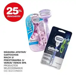 Atomo Conviene Gillette máquina afeitar/cartuchos mach 3/prestobarba 3/venus/venus spa oferta