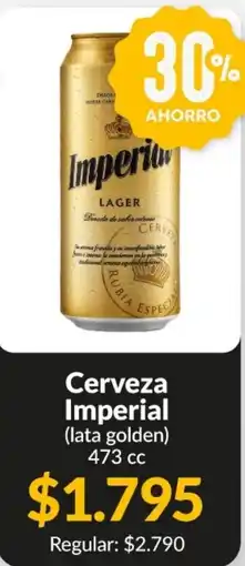 Supermercados Aiello Imperial cerveza oferta