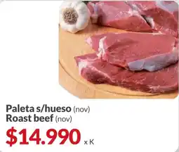 Supermercados Aiello Roast beef oferta