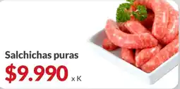 Supermercados Aiello Salchichas puras oferta