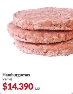 Supermercados Aiello Hamburguesas (carne) oferta