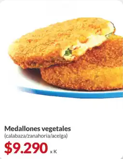 Supermercados Aiello Medallones vegetales oferta