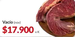 Supermercados Aiello Vacío (nov) oferta