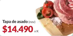 Supermercados Aiello Tapa de asado oferta