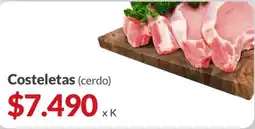Supermercados Aiello Costeletas (cerdo) oferta