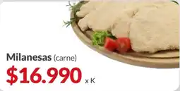 Supermercados Aiello Milanesas (carne) oferta